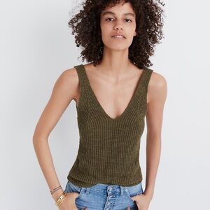 MADEWELL- Monterey Sweater Tank - Size S